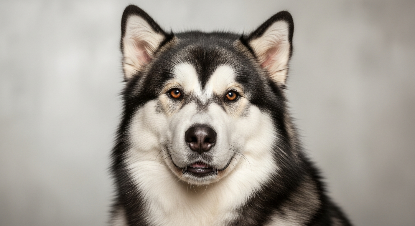 Illustrative image of a Alaskan Malamute dog