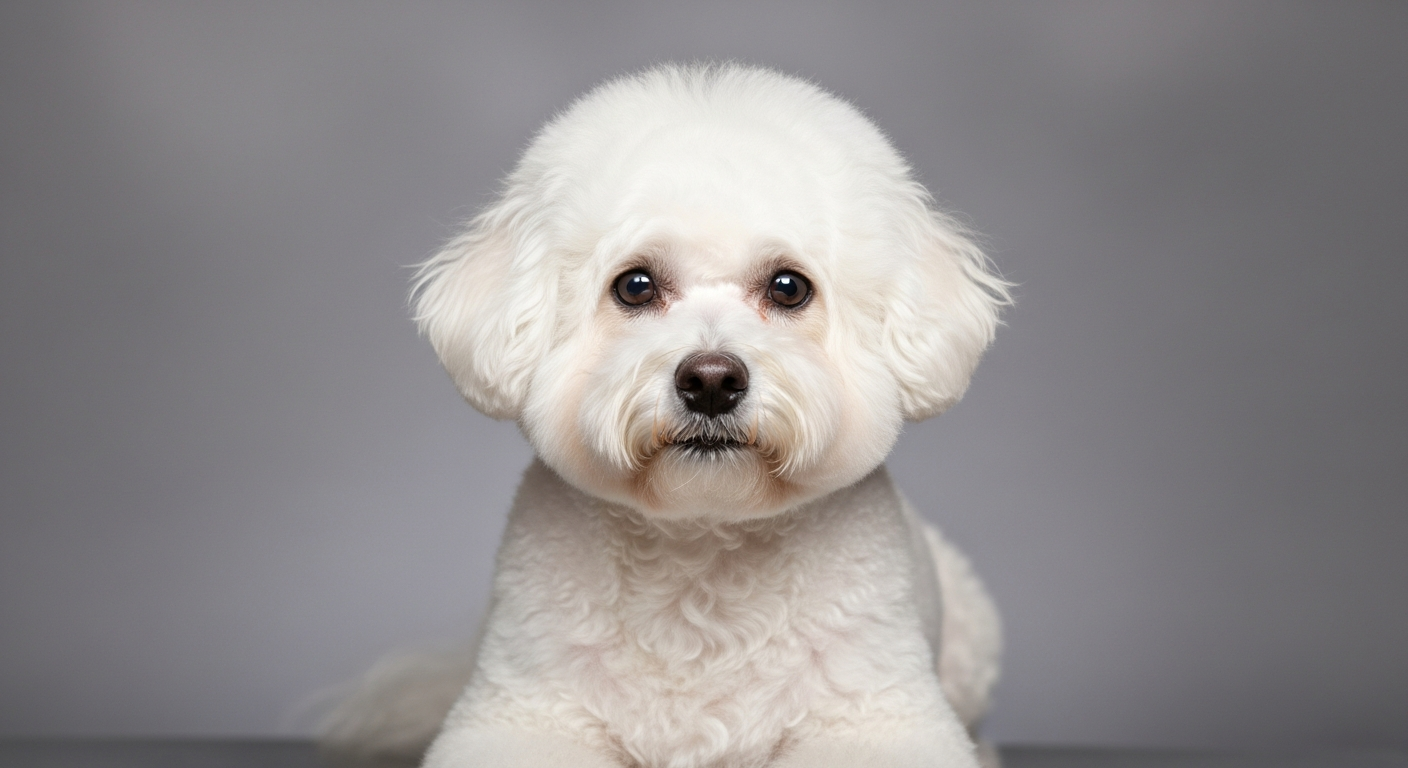 Illustrative image of a Bichon Frise dog