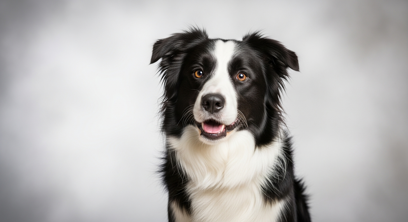 Illustrative image of a Border Collie dog