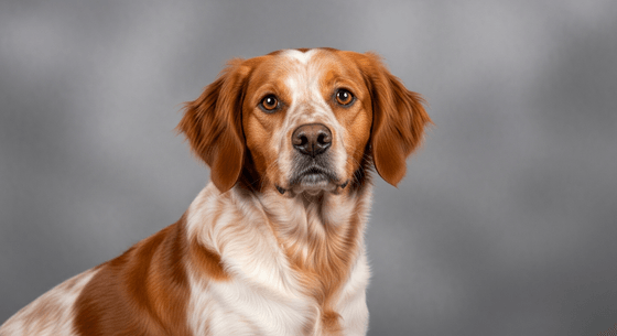 Illustrative image of a Brittany dog
