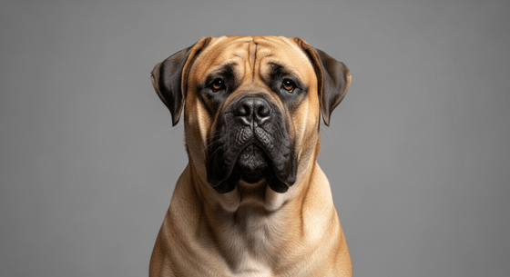 Illustrative image of a Bullmastiff dog