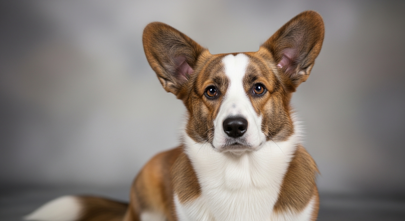 Illustrative image of a Cardigan Welsh Corgi dog