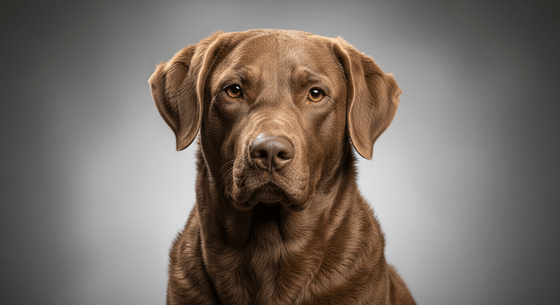 Illustrative image of a Chesapeake Bay Retriever dog