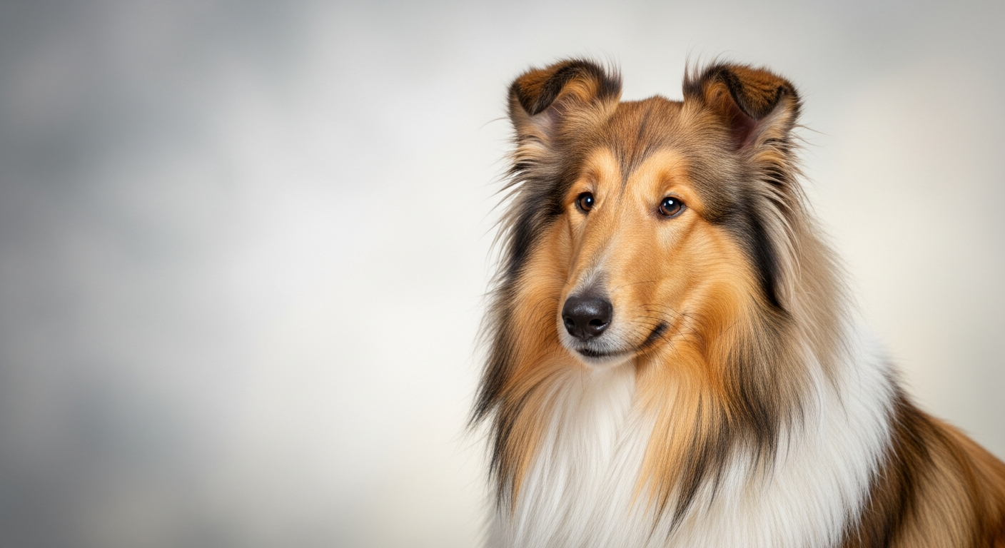 Illustrative image of a Collie dog