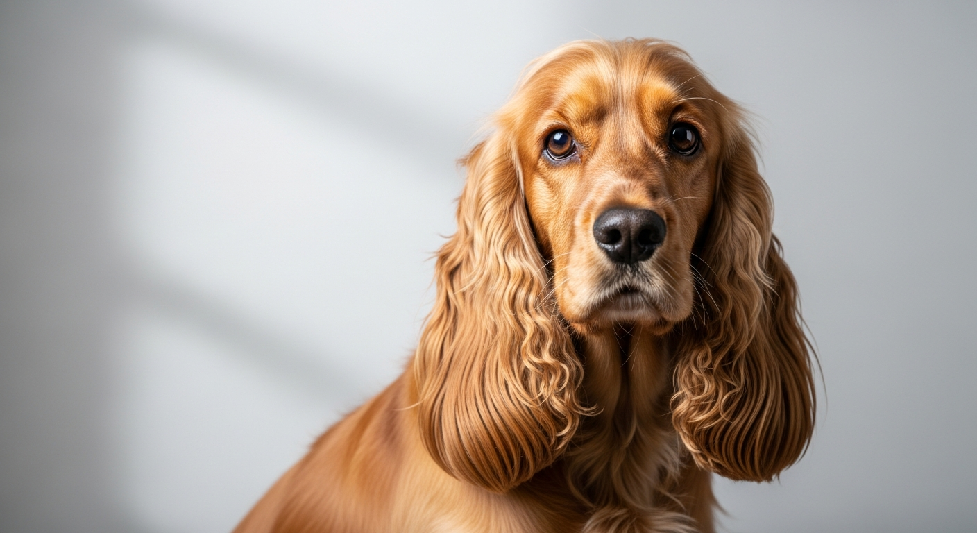 Illustrative image of a English Cocker Spaniel dog