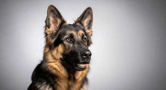 Illustrative image of a German Shepherd dog