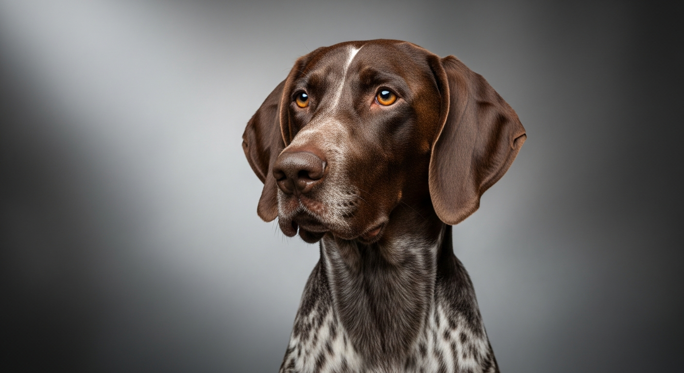 Illustrative image of a German Shorthaired Pointer dog