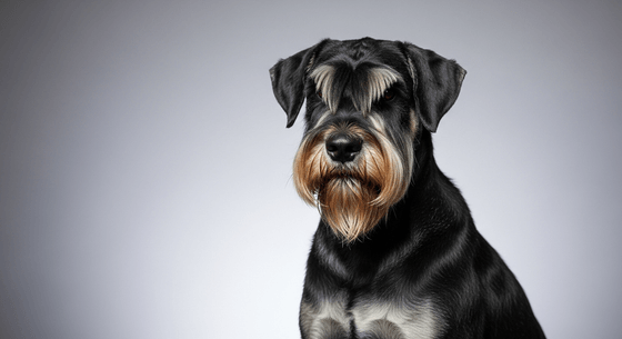 Illustrative image of a Giant Schnauzer dog