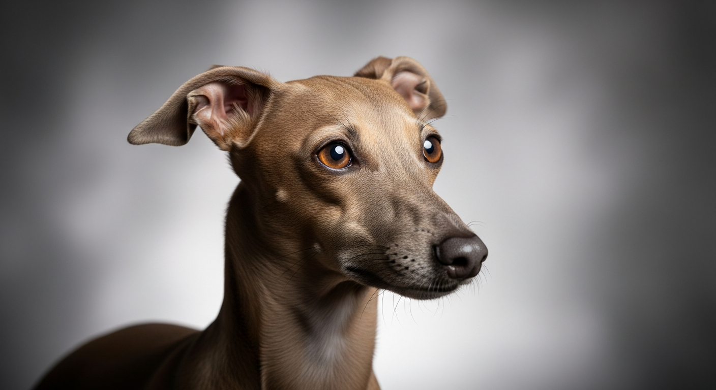 Illustrative image of a Italian Greyhound dog
