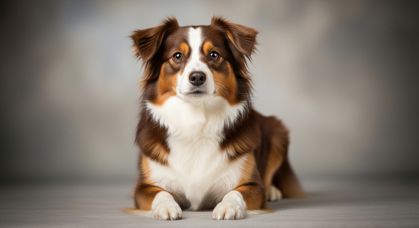 Illustrative image of a Miniature American Shepherd dog