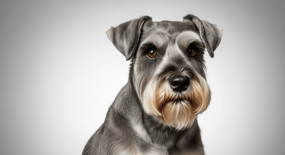 Illustrative image of a Miniature Schnauzer dog
