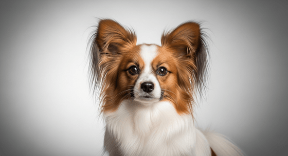 Illustrative image of a Papillon dog