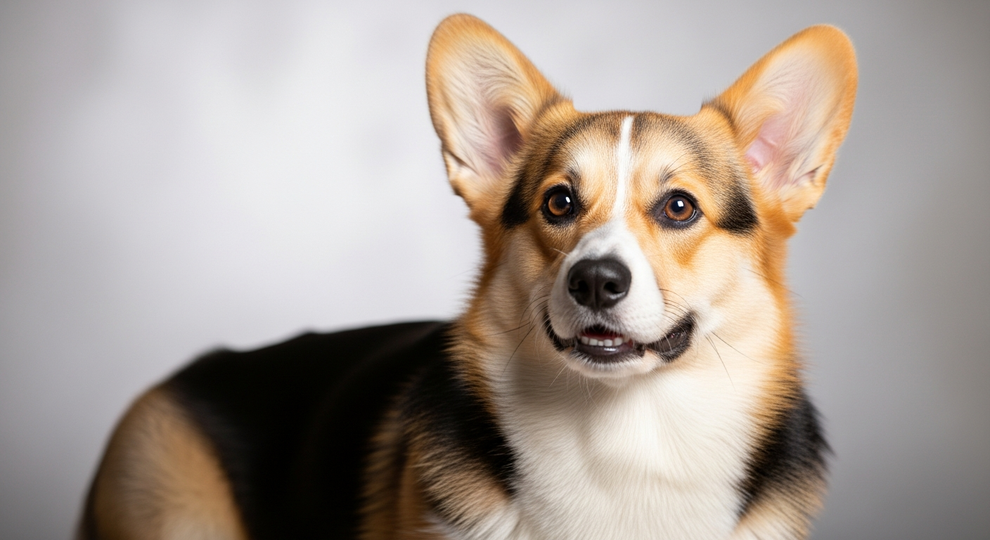 Illustrative image of a Pembroke Welsh Corgi dog