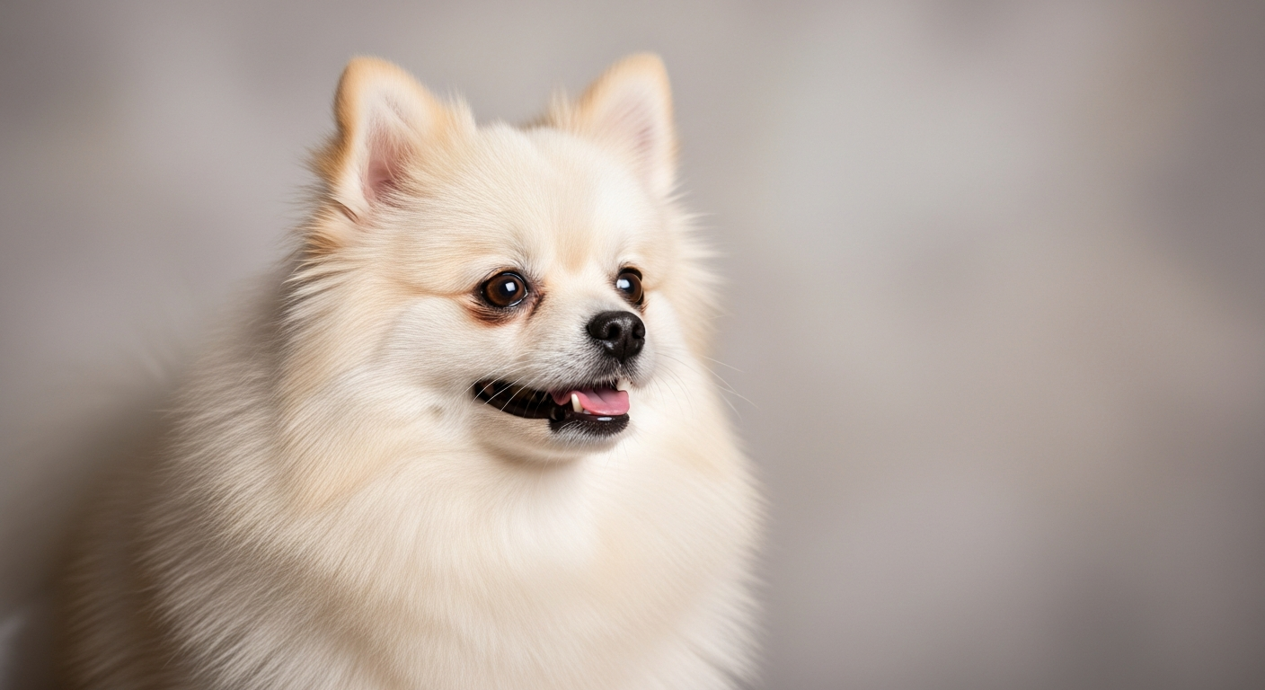 Illustrative image of a Pomeranian dog