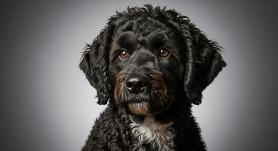 Illustrative image of a Portuguese Water Dog dog