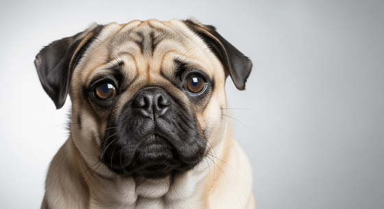 Illustrative image of a Pug dog
