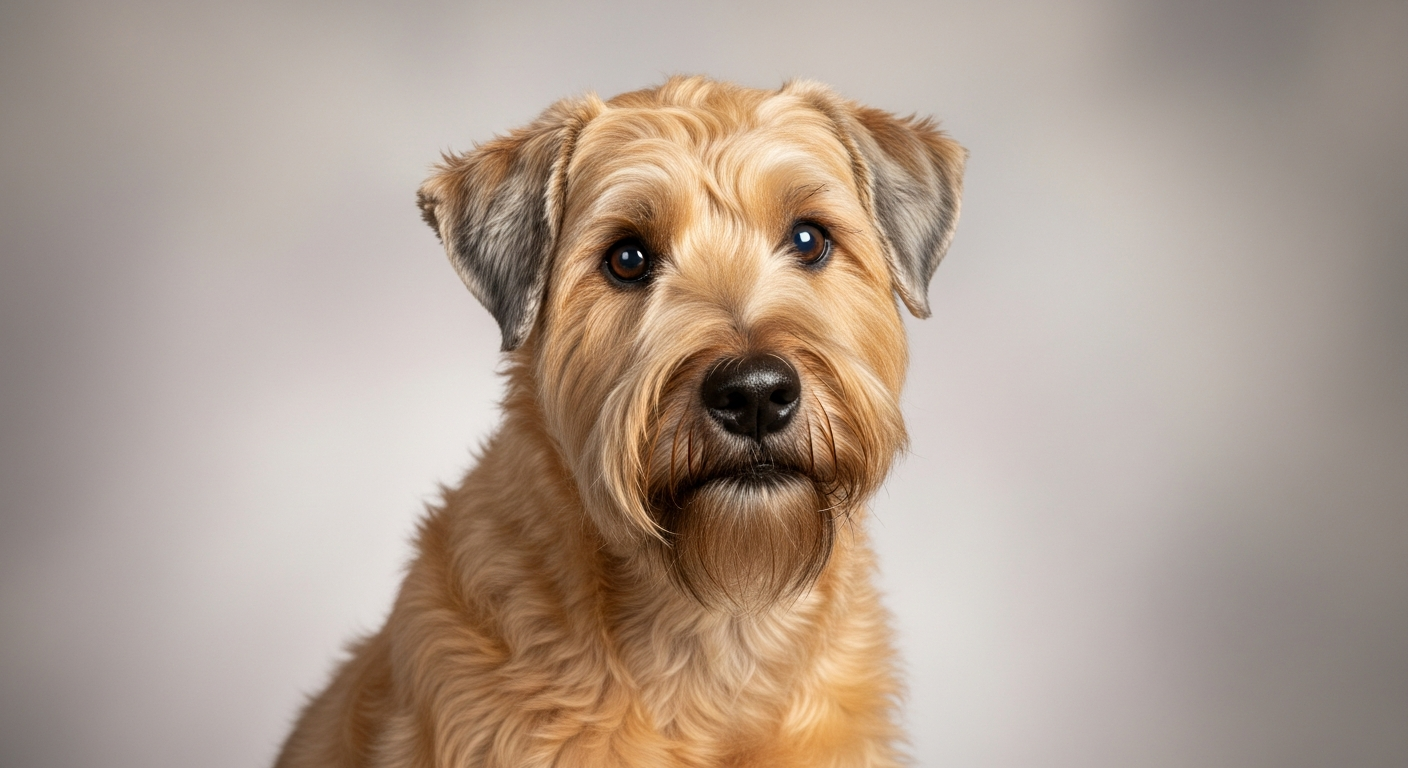 Illustrative image of a Soft Coated Wheaten Terrier dog