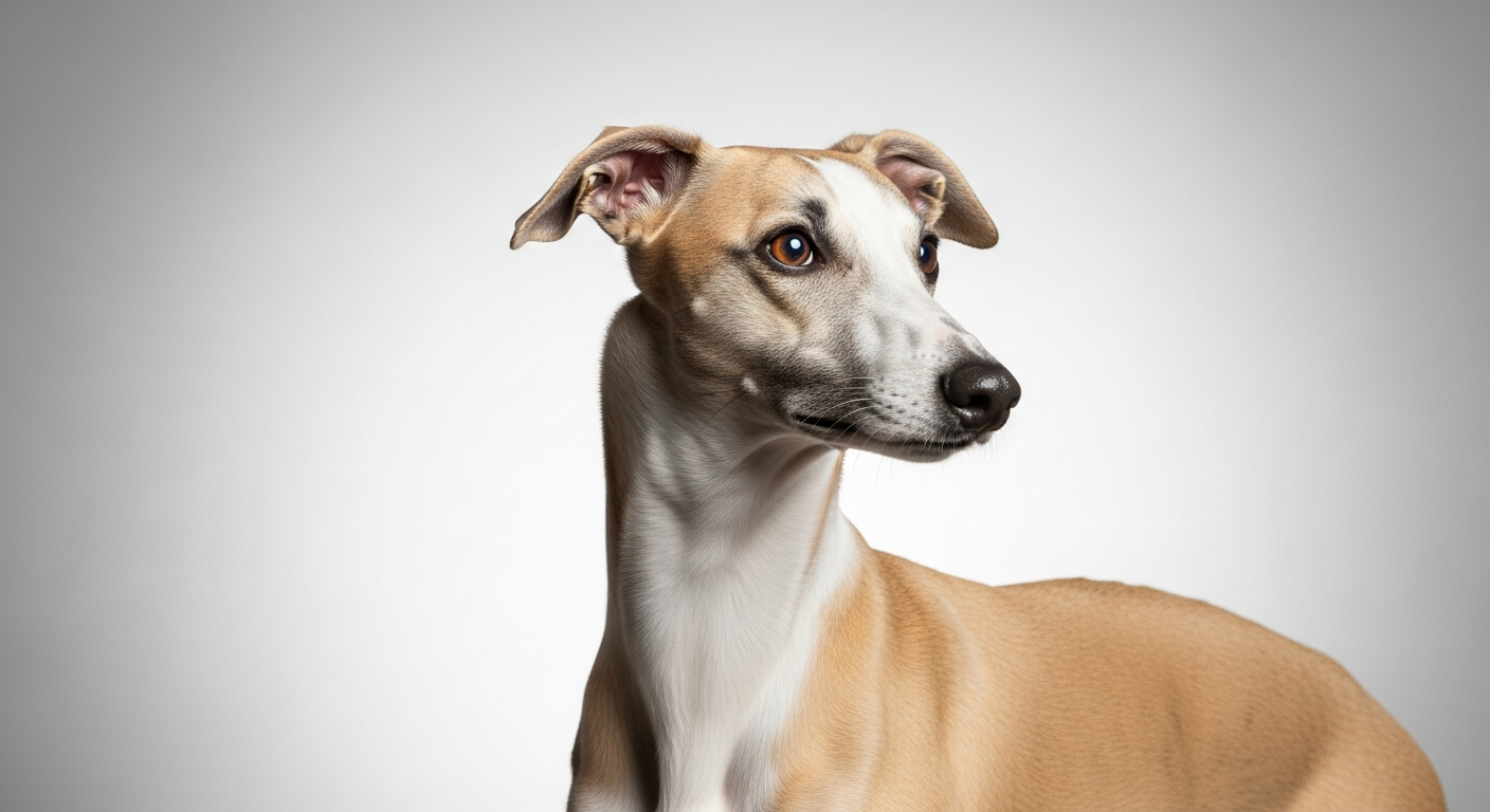 Illustrative image of a Whippet dog